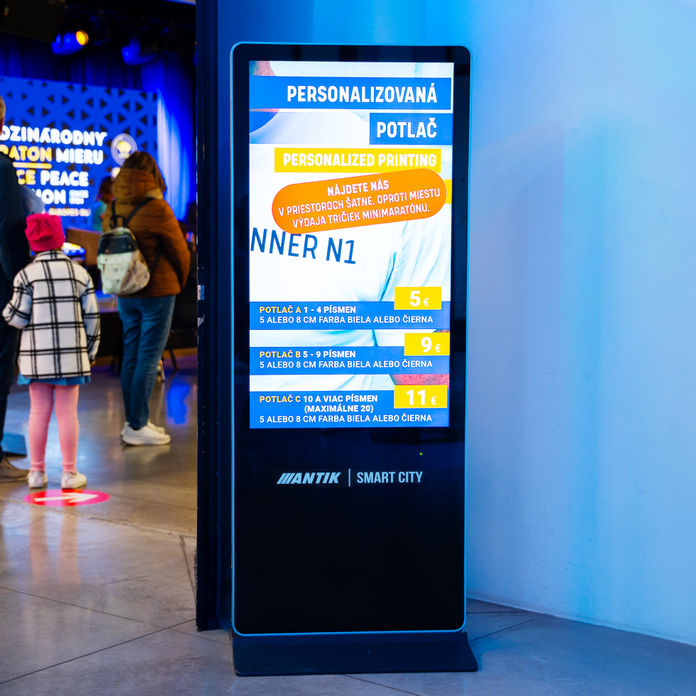 ANTIK interiérový 55 displej