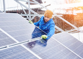 Maximalizácia účinnosti solárnych panelov v zimných mesiacoch