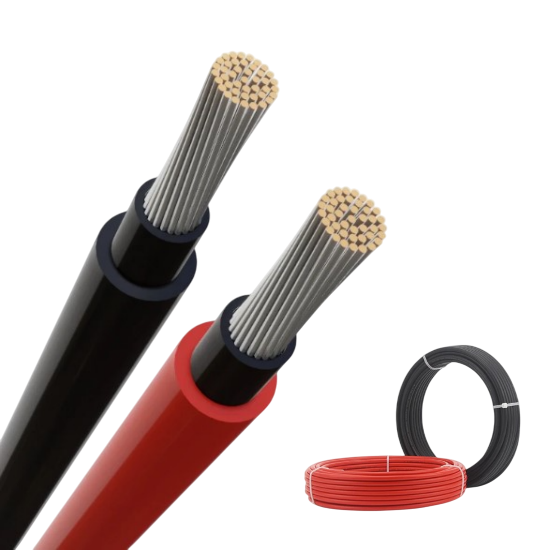 Fotovoltaický kábel 1x6 mm² DC1500V - 1 meter