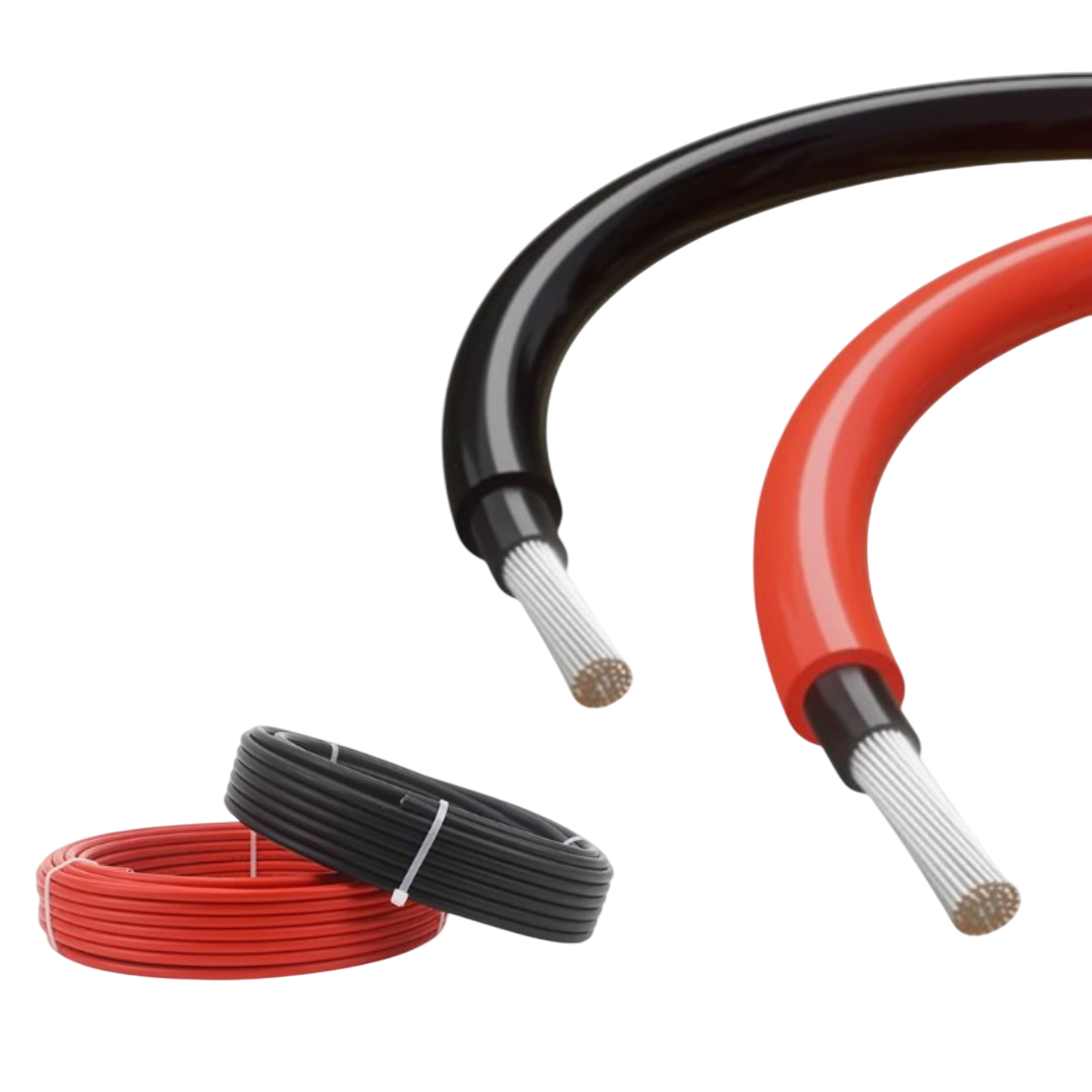 Fotovoltaický kábel 1x6 mm² DC1500V - 1 meter