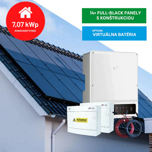 DOMÁCNOSŤ STRED - 7,07 kWp